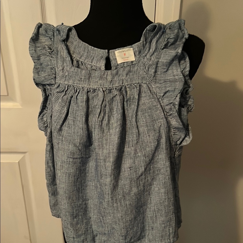 Crewcuts Navy Striped Top